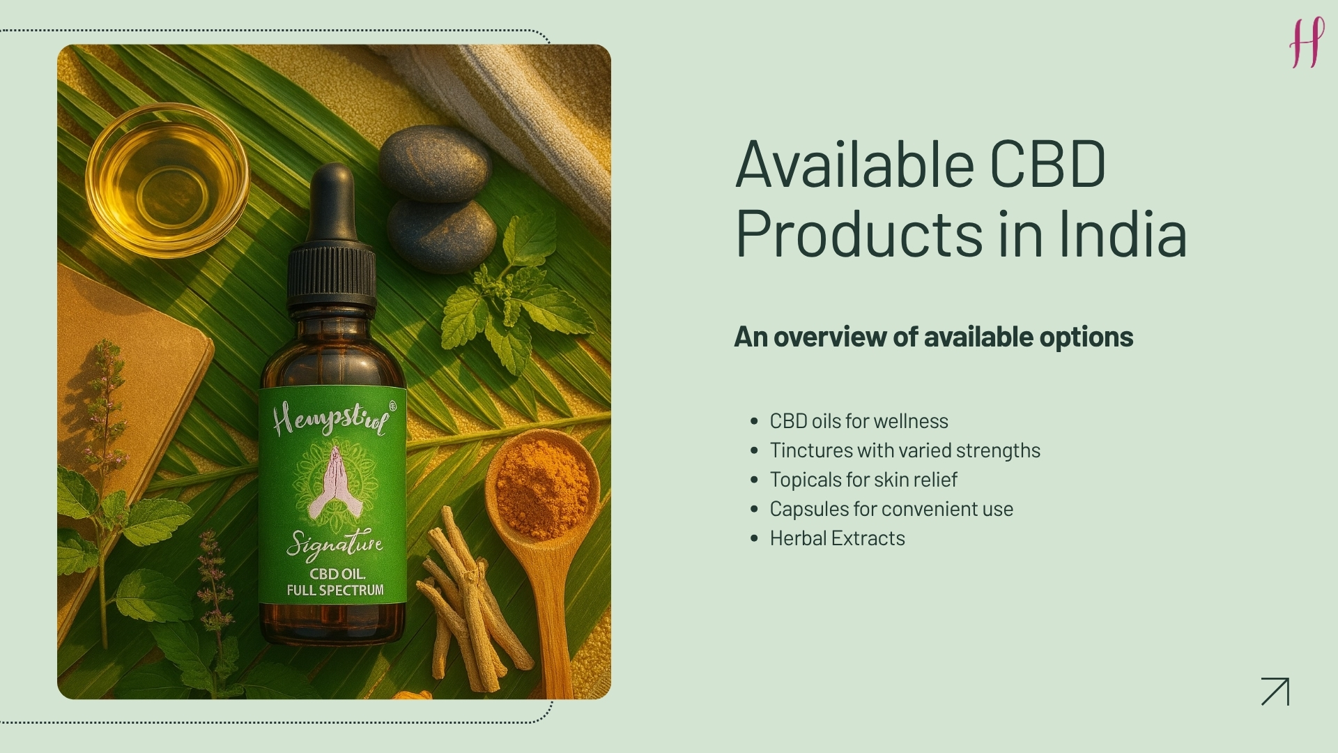 Available CBD Products in India